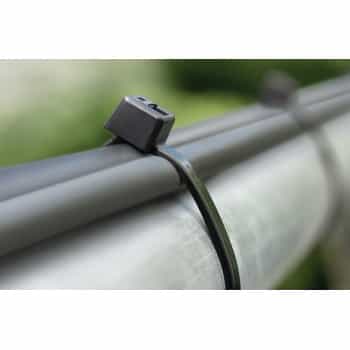 HellermannTyton Cable Tie 100x2.5mm UV Black (100 Pieces)