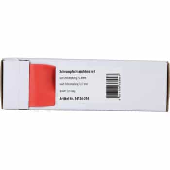 Heat Shrink Tubing Red Ø 25.4 mm / Length 5 meters