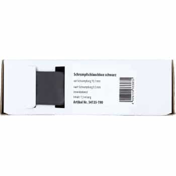 Heat Shrink Tubing Black Ø 19.1 mm / Length 1.5 meters