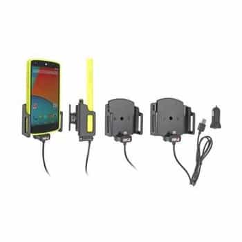 Universal holder with 12V USB plug 62-77mm / 9-13 mm