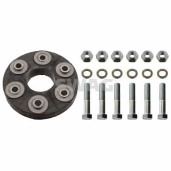 Rep. Set Hardy disc/Rubber shaft coupling