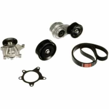 Water pump + Multi V-belt set KP96PK2138 Gates