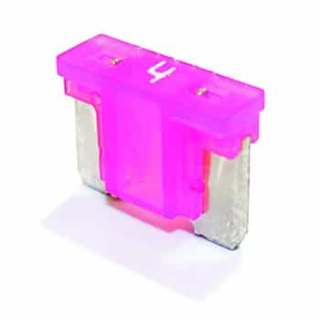 plug-in fuse 5 pieces LP 4amp in blister