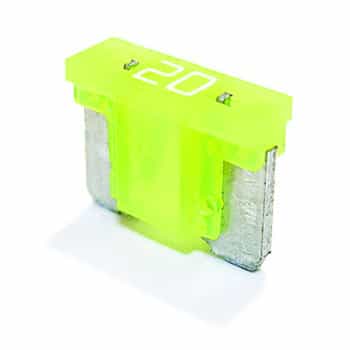 plug-in fuse 5 pieces LP 20amp in blister