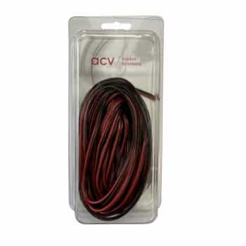 speaker cable 2x 1.5mm b/w 10 m in blister