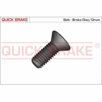 Screw, brake disc