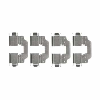 Accessory set, disc brake pad