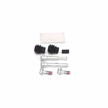 Guide sleeve set, brake caliper