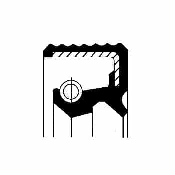 Sealing ring, steering box