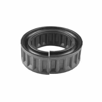 Suspension travel limiter, chassis spring