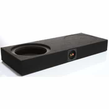 AUDIO SYSTEM Empty housing. Closed housing with 2x 7 liters for 2x 25 cm bass