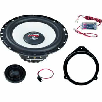 MFIT Audi A4 B6 ready-made 165mm 2-way composite