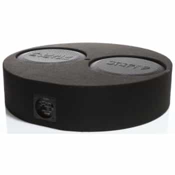 R-SERIES EVO ACTIVE SUBFRAME 14 liter round closed box with 2x R 10 FLAT EVO3-D4 + CO-220.1