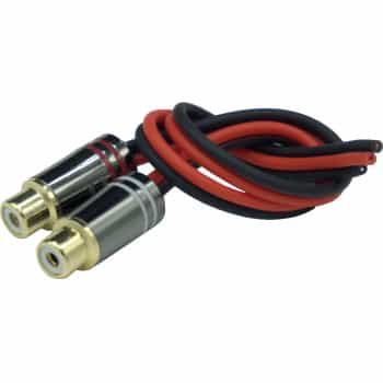 AUDIO SYSTEM RCA High-Low Adapter Cable