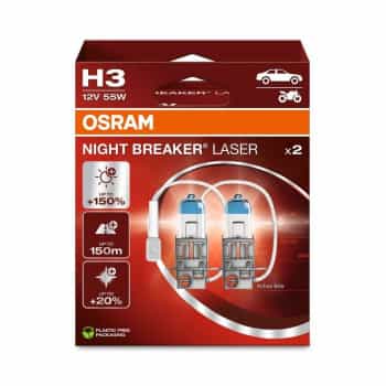 Osram Night Breaker Laser - H3 - set of 2 pieces