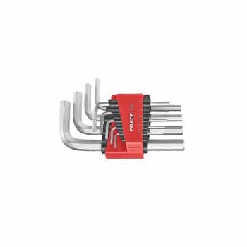 Force Allen key set SAE 9-piece