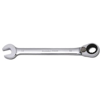 Ratchet ring spanner, switchable12-side 8mm