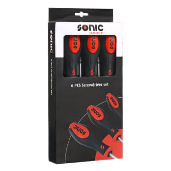 Screwdriver set in colored box 6 pcs.