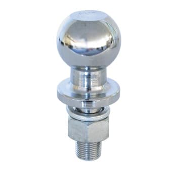 Towbar ball screwable