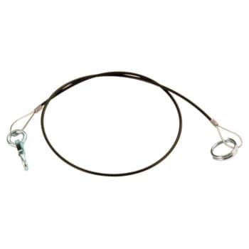 Breakaway cable for overrun brake