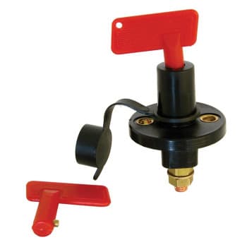 Main power switch + 2 keys