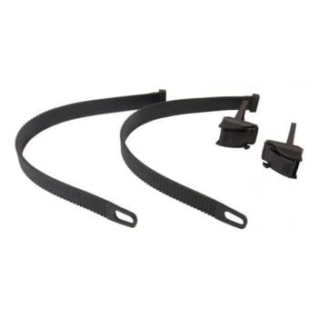 Wheel straps with buckle