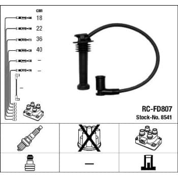 Ignition Cable Kit 8541 NGK