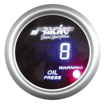 Simoni Racing Digital Instrument - oil pressure - 52mm