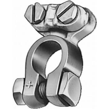 Battery/battery terminal clamp