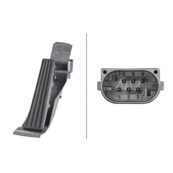 Sensor, accelerator pedal position