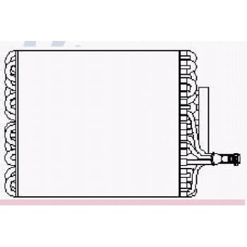 Evaporator, air conditioning