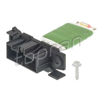 Resistor, interior blower