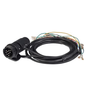 Cable set with 7/13 pin plug