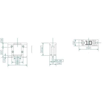 Mini Low Profile Blade Fuse