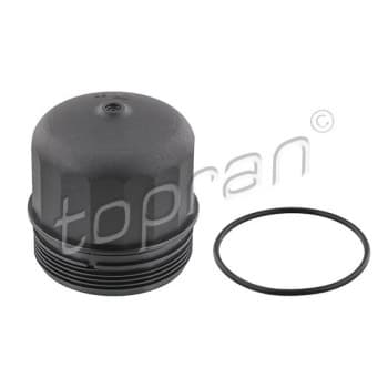 Cap, oil filter housing