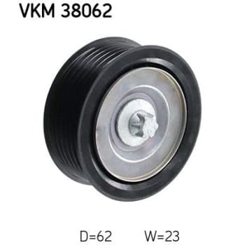 Deflection/Guide Pulley, v-ribbed belt VKM 38062 SKF
