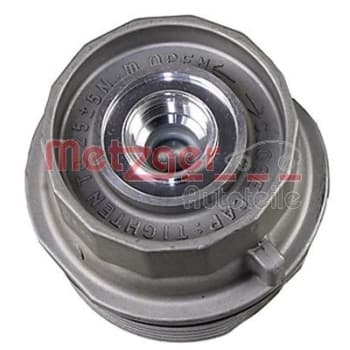 Cap, oil filter housing