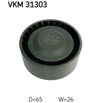 Deflection/Guide Pulley, v-ribbed belt VKM 31303 SKF
