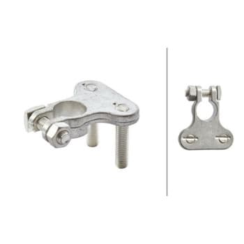 Battery/battery terminal clamp