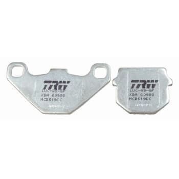 Brake Pad Set, disc brake Organic Low Budget
