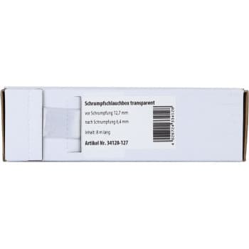 Heat shrink tubing transparent Ø 12.7 mm / Length 8 meters