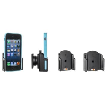Apple iPhone 5 / SE Passive adjustable holder with swivel mount. With cover