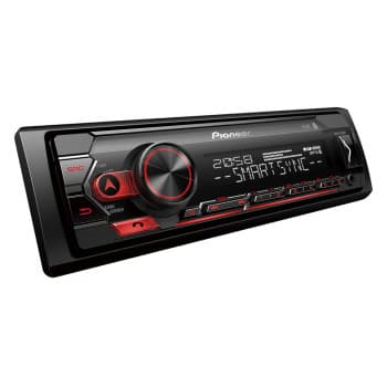 Pioneer MVH-320 1DIN USB/BT/+ red