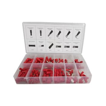 Assortment Cable connectors red 260 pcs