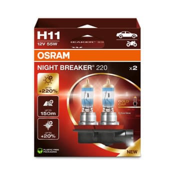 Osram Night Breaker 220 12V H11 - 2 pieces