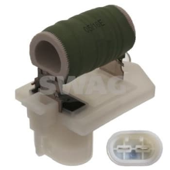 Resistor, interior fan