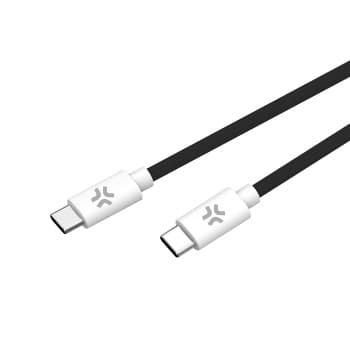 Celly USB-C > USB-C Cotton Braided Cable 1.5 meters Black