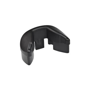 End cap for aluminum wheel channel